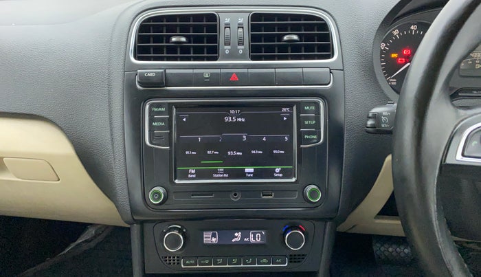 2017 Skoda Rapid 1.6 MPI STYLE AT, Petrol, Automatic, 43,728 km, Air Conditioner