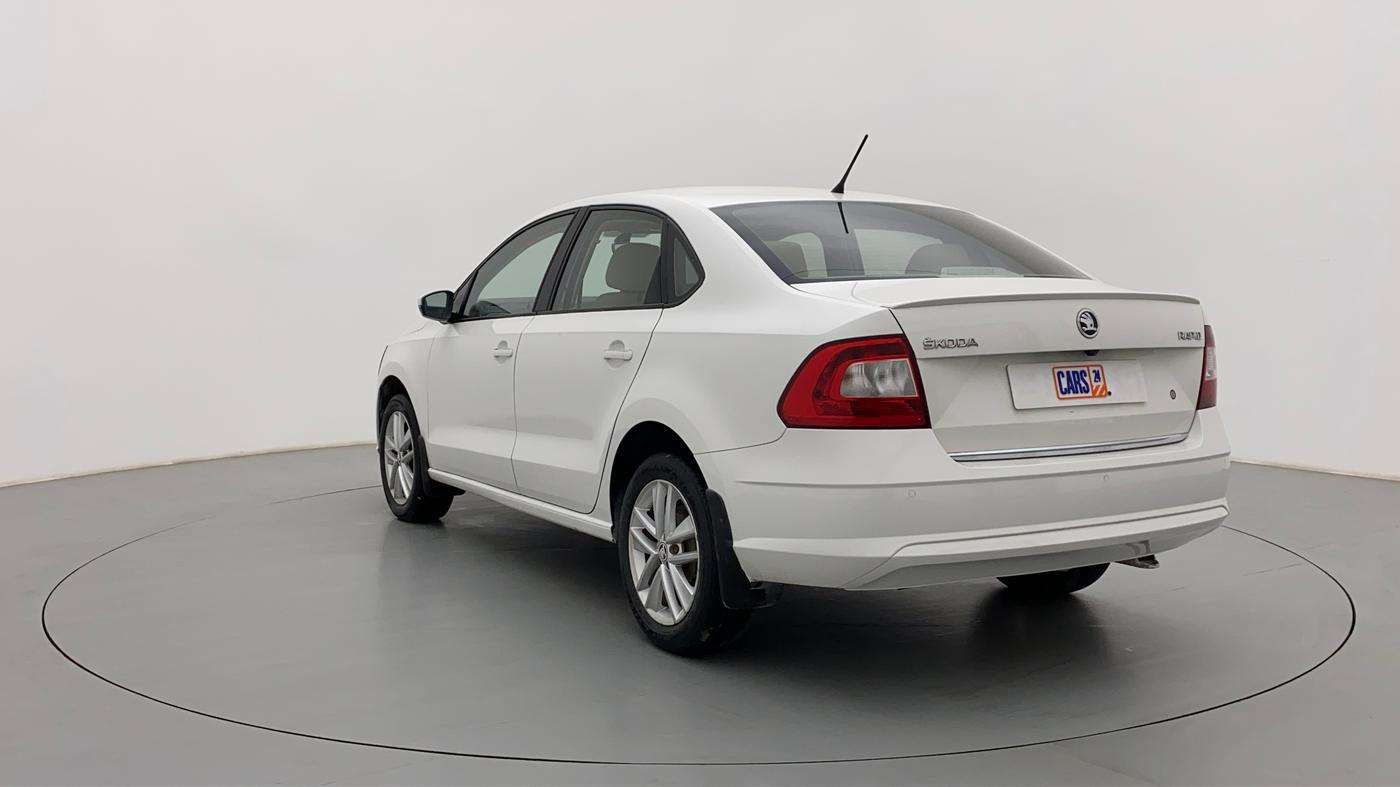 2017 Skoda Rapid 1.6 MPI STYLE AT, Petrol, Automatic, 43,728 km, Left Back Diagonal
