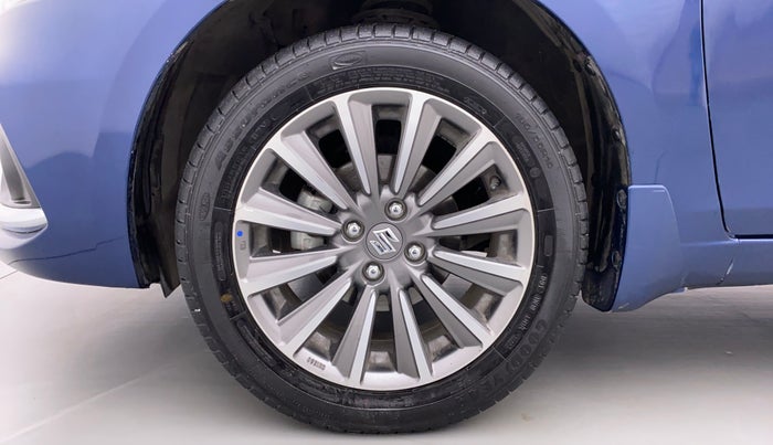 2022 Maruti Ciaz ALPHA 1.5 MT VTVT SHVS, Petrol, Manual, 4,692 km, Left Front Wheel