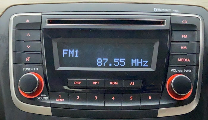 2018 Maruti Ciaz DELTA 1.5 SHVS VVT MT, Petrol, Manual, 30,729 km, Infotainment System
