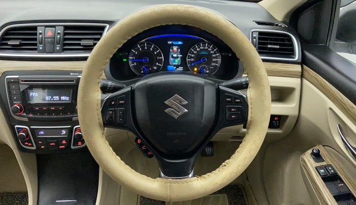 2018 Maruti Ciaz DELTA 1.5 SHVS VVT MT, Petrol, Manual, 30,729 km, Steering Wheel Close Up