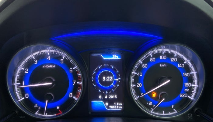 2017 Maruti Baleno ZETA PETROL 1.2, Petrol, Manual, 78,031 km, Odometer Image