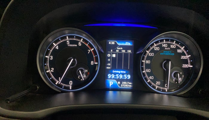 2021 Maruti XL6 ALPHA AT, Petrol, Automatic, 27,281 km, Odometer Image