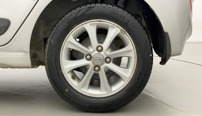 2015 Hyundai Grand i10 ASTA 1.2 KAPPA VTVT, Petrol, Manual, 74,732 km, Left Rear Wheel