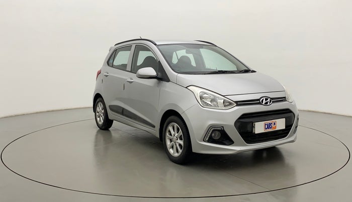 2015 Hyundai Grand i10 ASTA 1.2 KAPPA VTVT, Petrol, Manual, 74,732 km, Right Front Diagonal