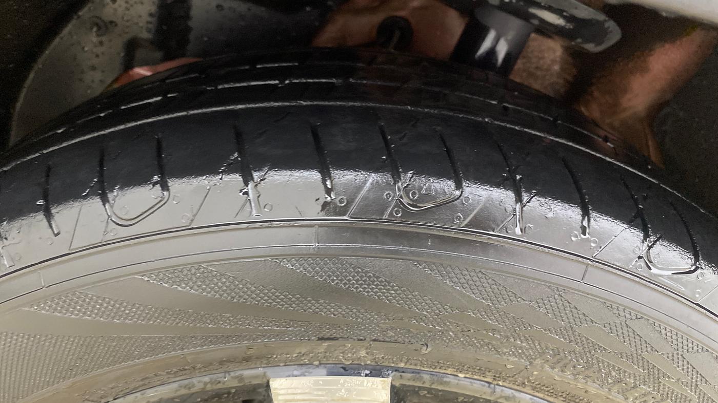 2020 MG HECTOR SHARP 1.5 DCT PETROL, Petrol, Automatic, 59,217 km, Left Front Tyre Tread