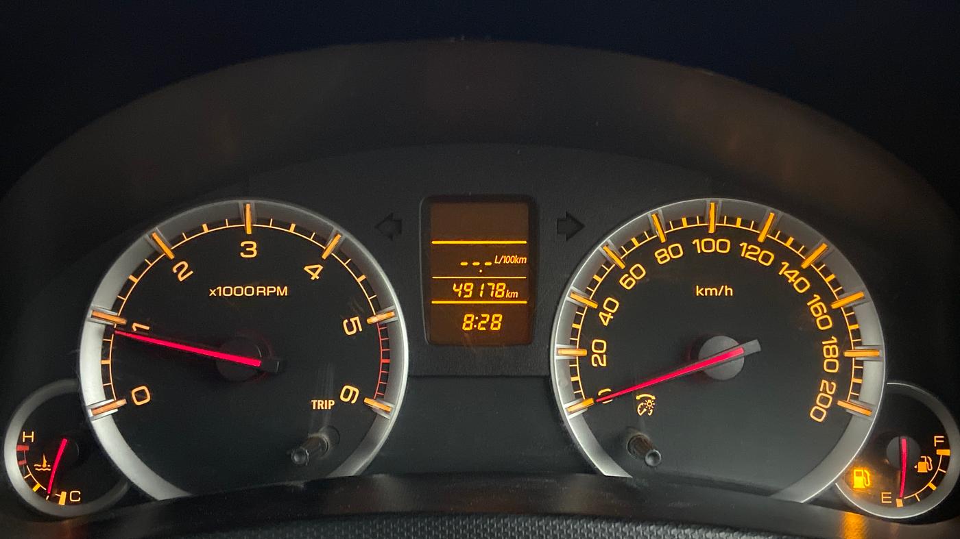 2013 Maruti Swift VDI, Diesel, Manual, 49,234 km, Odometer Image