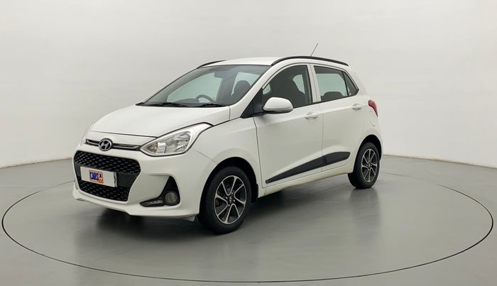 2017 Hyundai Grand i10 SPORTZ (O) 1.2 AT VTVT, Petrol, Automatic, 30,210 km, Left Front Diagonal