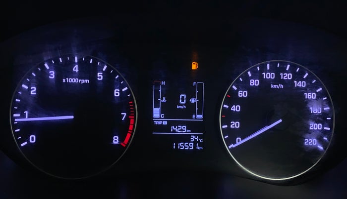 2018 Hyundai Elite i20 MAGNA EXECUTIVE 1.2, Petrol, Manual, 1,15,584 km, Odometer Image