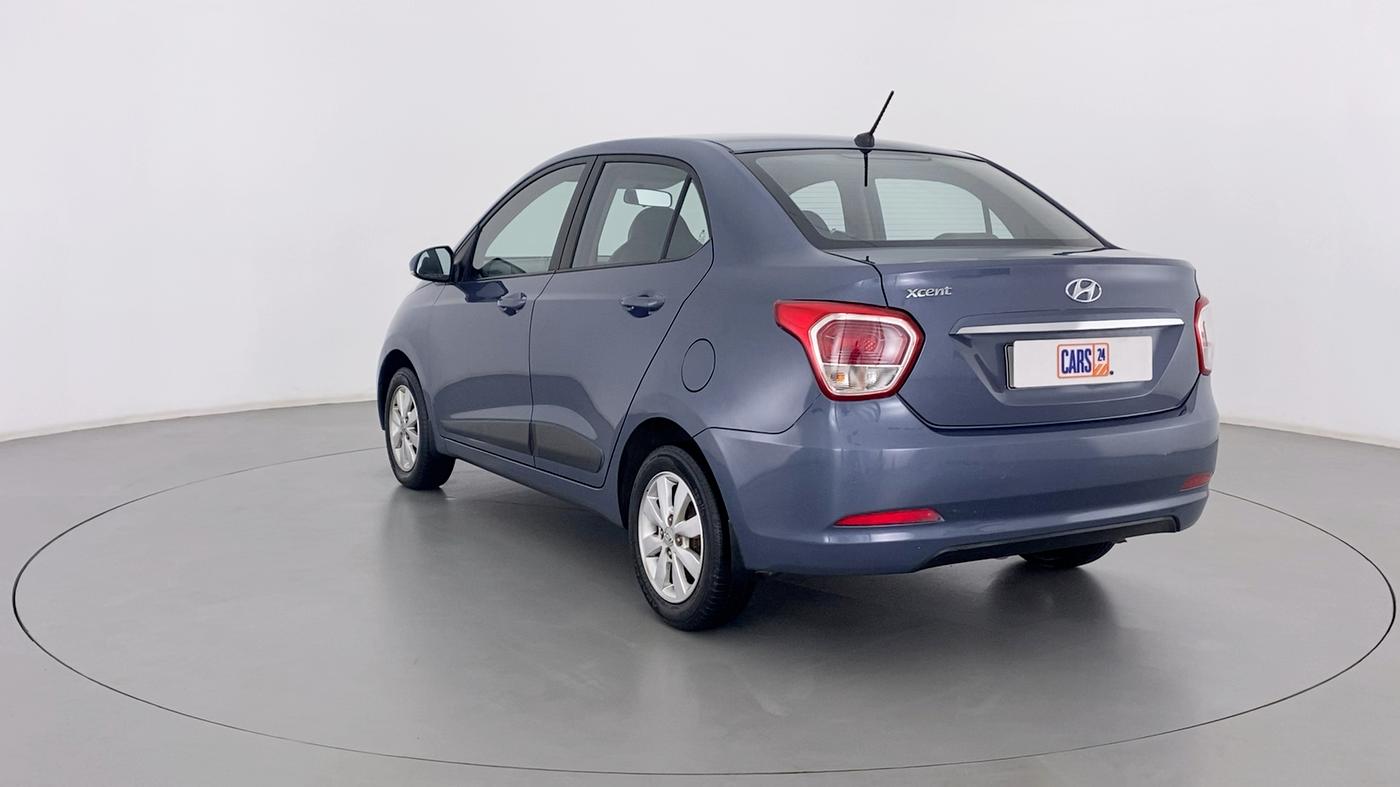 2014 Hyundai Xcent S 1.2 OPT, Petrol, Manual, 34,810 km, Left Back Diagonal