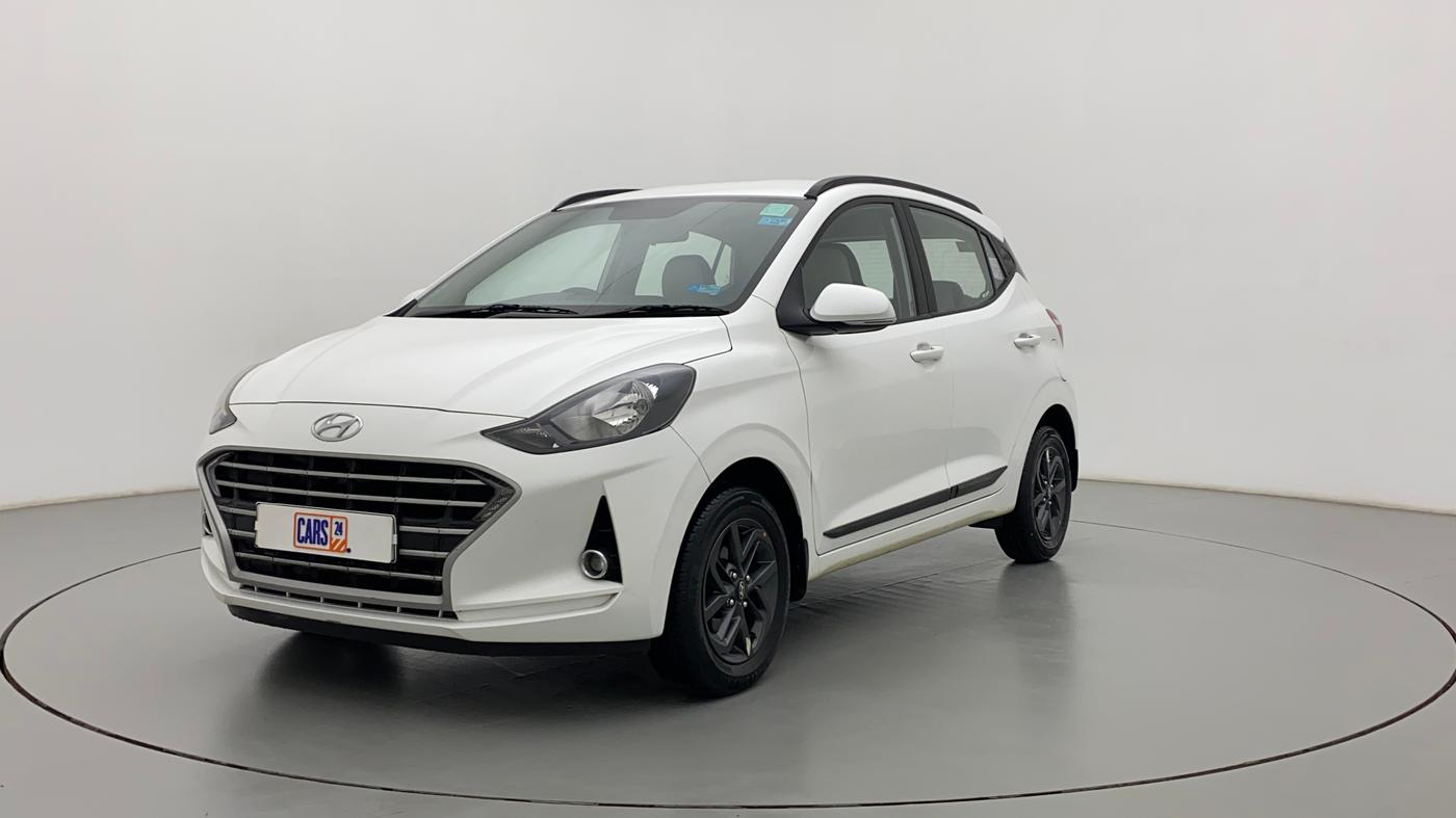 2021 Hyundai GRAND I10 NIOS SPORTZ 1.2 KAPPA VTVT, Petrol, Manual, 14,596 km, Left Front Diagonal
