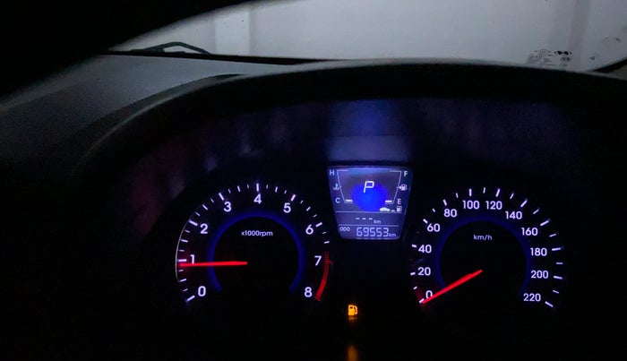 2016 Hyundai Verna 1.6 VTVT SX AT, Petrol, Automatic, 69,543 km, Odometer Image