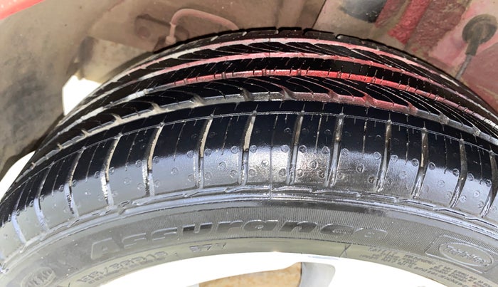 2014 Hyundai Elite i20 ASTA 1.2, Petrol, Manual, 36,806 km, Right Rear Tyre Tread