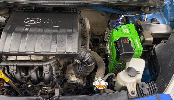 2017 Hyundai Grand i10 SPORTZ 1.2 KAPPA VTVT, Petrol, Manual, 32,676 km, Engine View - Left