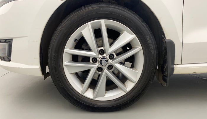 2017 Skoda Rapid STYLE 1.5 TDI AT, Diesel, Automatic, 73,195 km, Left Front Wheel