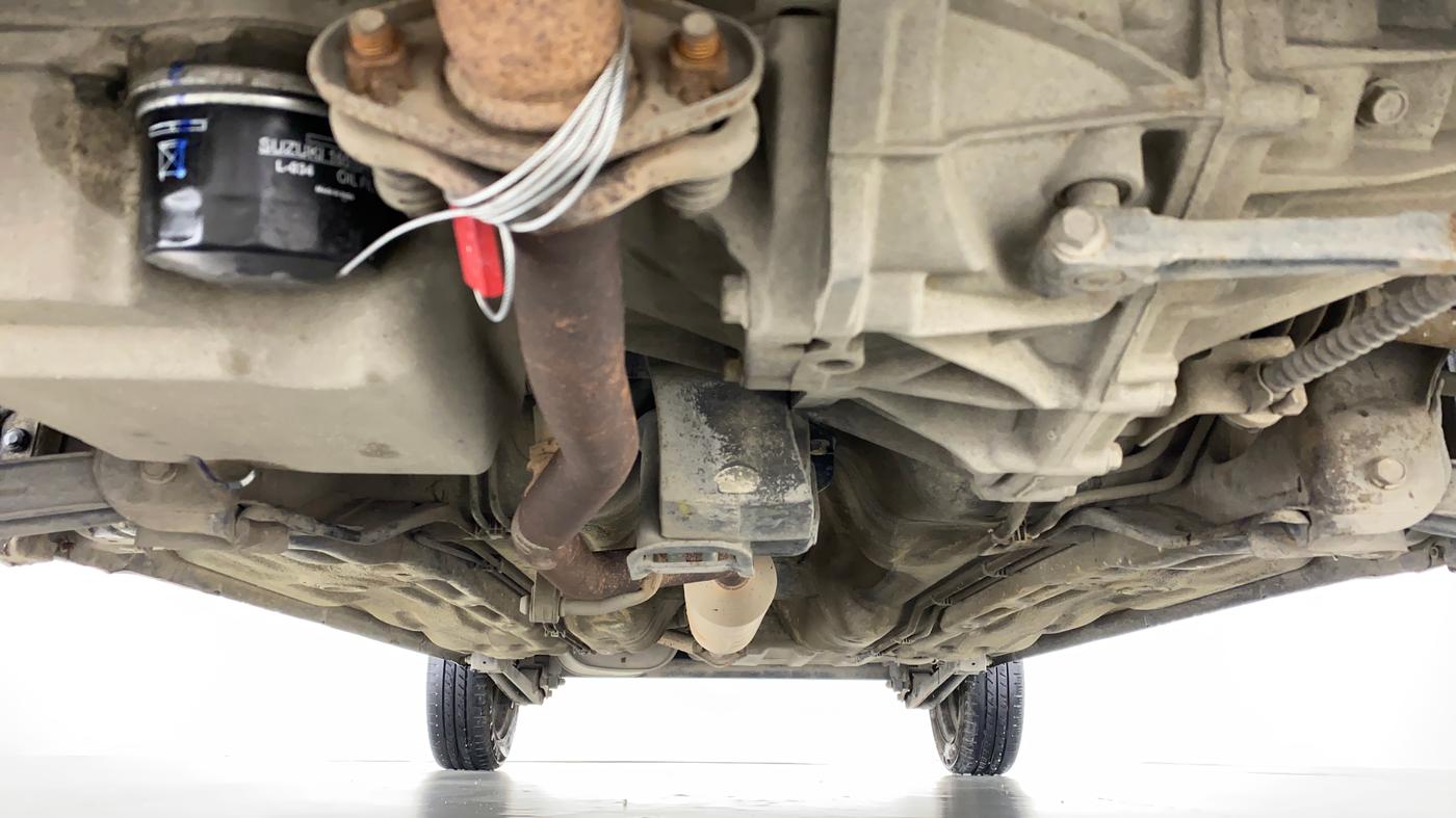 2017 Maruti Alto K10 VXI P, Petrol, Manual, 95,590 km, Front Underbody