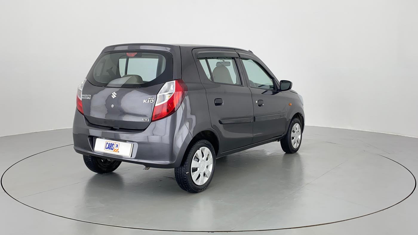 2017 Maruti Alto K10 VXI P, Petrol, Manual, 95,590 km, Right Back Diagonal