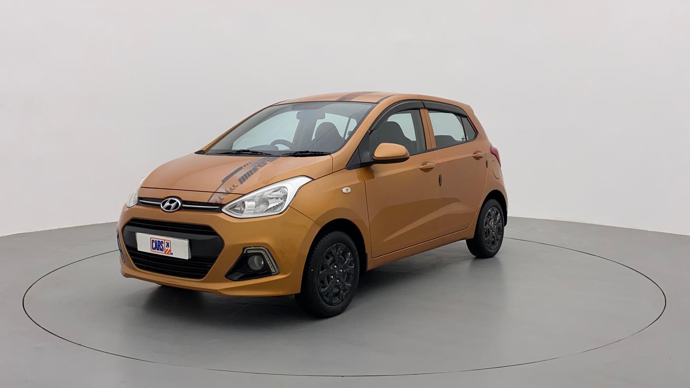 2015 Hyundai Grand i10 MAGNA 1.2 VTVT, Petrol, Manual, 45,821 km, Left Front Diagonal