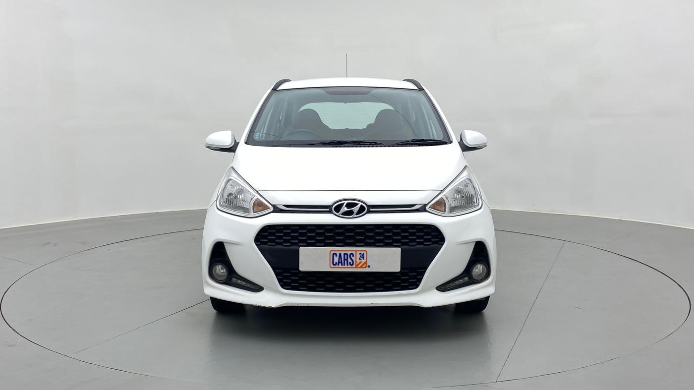 2019 Hyundai Grand i10 SPORTZ 1.2 KAPPA VTVT, Petrol, Manual, 50,375 km, Front