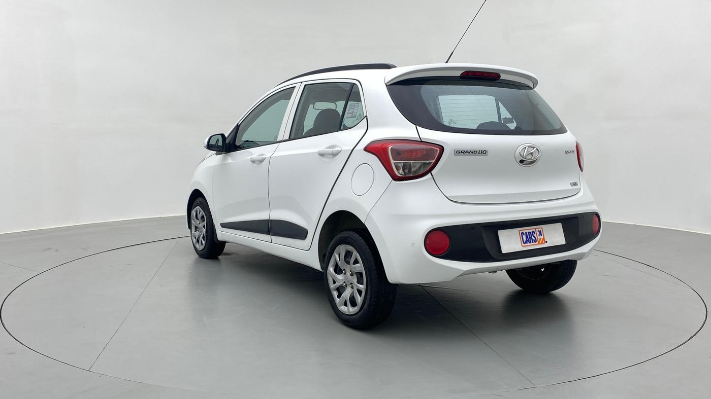 2019 Hyundai Grand i10 SPORTZ 1.2 KAPPA VTVT, Petrol, Manual, 50,375 km, Left Back Diagonal