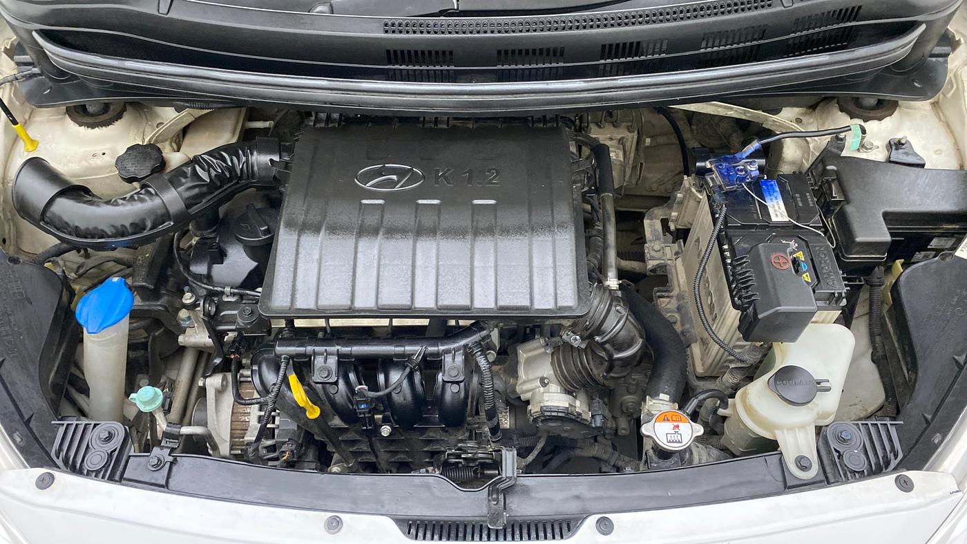 2019 Hyundai Grand i10 SPORTZ 1.2 KAPPA VTVT, Petrol, Manual, 50,375 km, Open Bonet