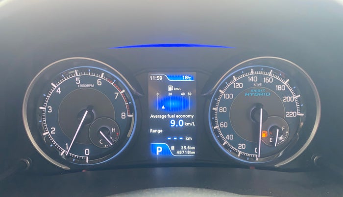 2021 Maruti XL6 ALPHA AT, Petrol, Automatic, 48,681 km, Odometer Image