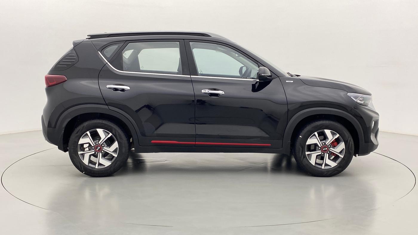 2020 KIA SONET GTX + 1.0 IMT, Petrol, Manual, 13,269 km, Right Side View