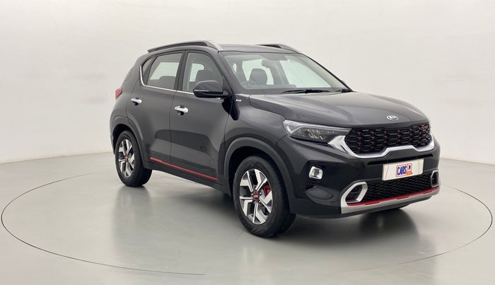 2020 KIA SONET GTX + 1.0 IMT, Petrol, Manual, 13,269 km, Right Front Diagonal