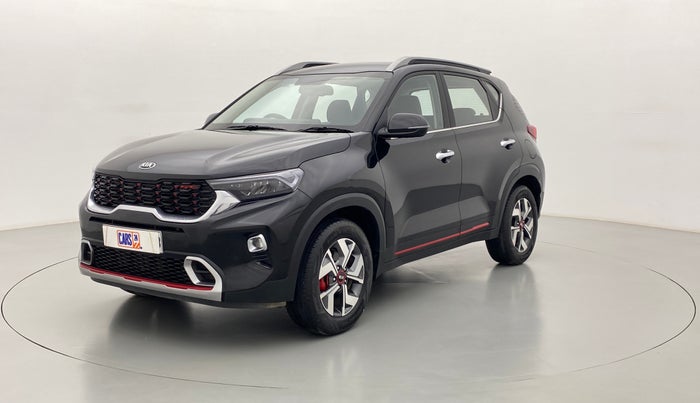 2020 KIA SONET GTX + 1.0 IMT, Petrol, Manual, 13,269 km, Left Front Diagonal