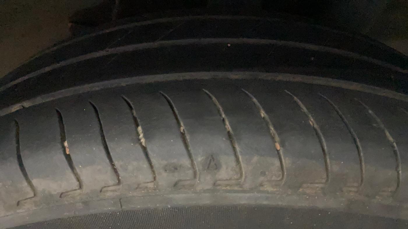 2023 Hyundai EXTER SX (O) CONNECT, Petrol, Manual, 28,030 km, Left Rear Tyre Tread