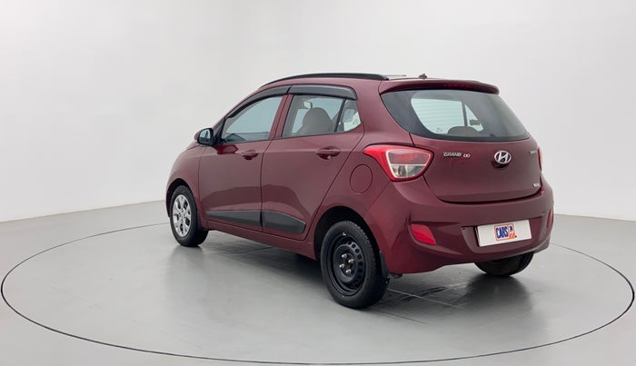 2015 Hyundai Grand i10 SPORTZ 1.2 KAPPA VTVT, Petrol, Manual, 59,539 km, Left Back Diagonal (45- Degree) View