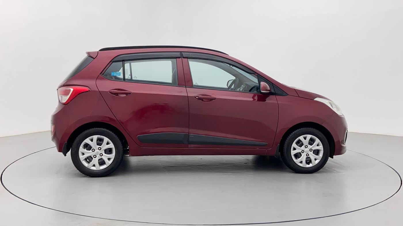 2015 Hyundai Grand i10 SPORTZ 1.2 KAPPA VTVT, Petrol, Manual, 59,539 km, Right Side View