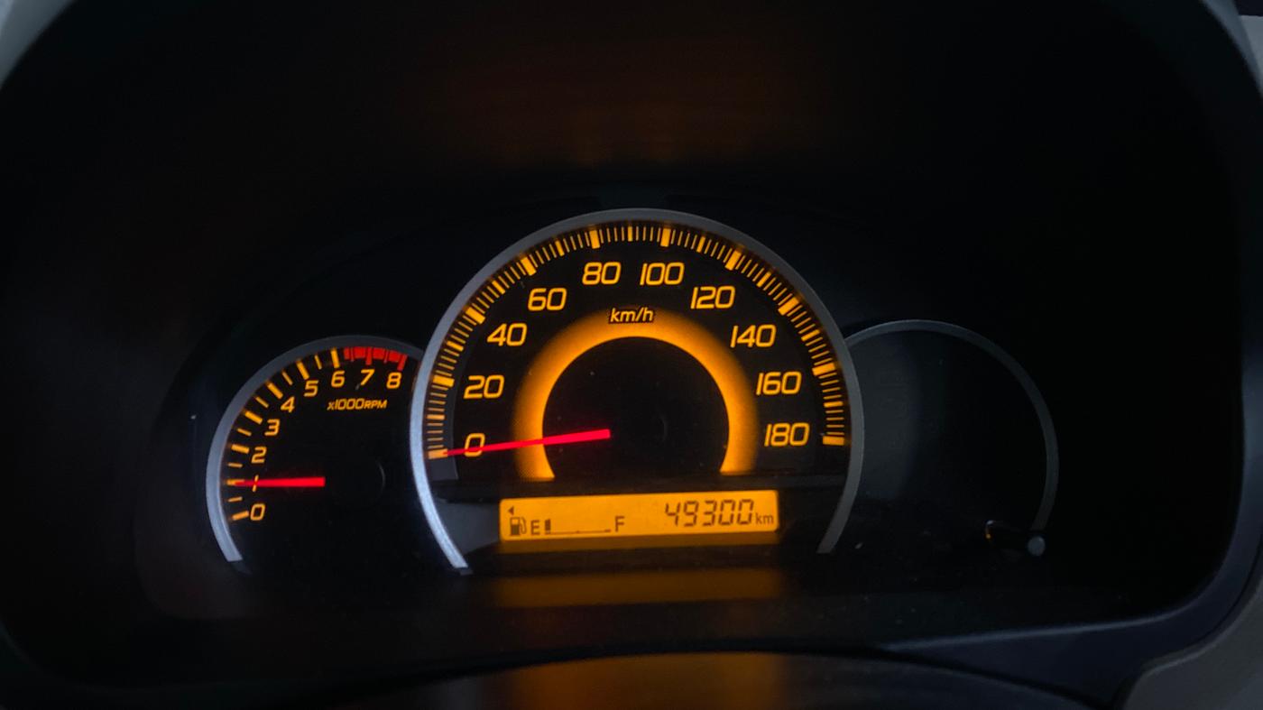 2015 Maruti Wagon R 1.0 VXI, Petrol, Manual, 49,284 km, Odometer Image
