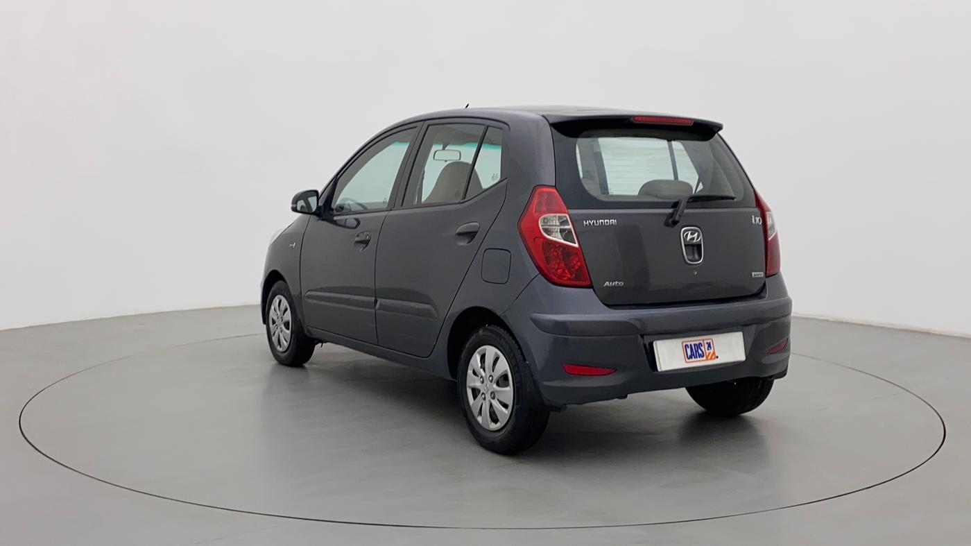 2012 Hyundai i10 SPORTZ 1.2 AT KAPPA2, Petrol, Automatic, 72,803 km, Left Back Diagonal