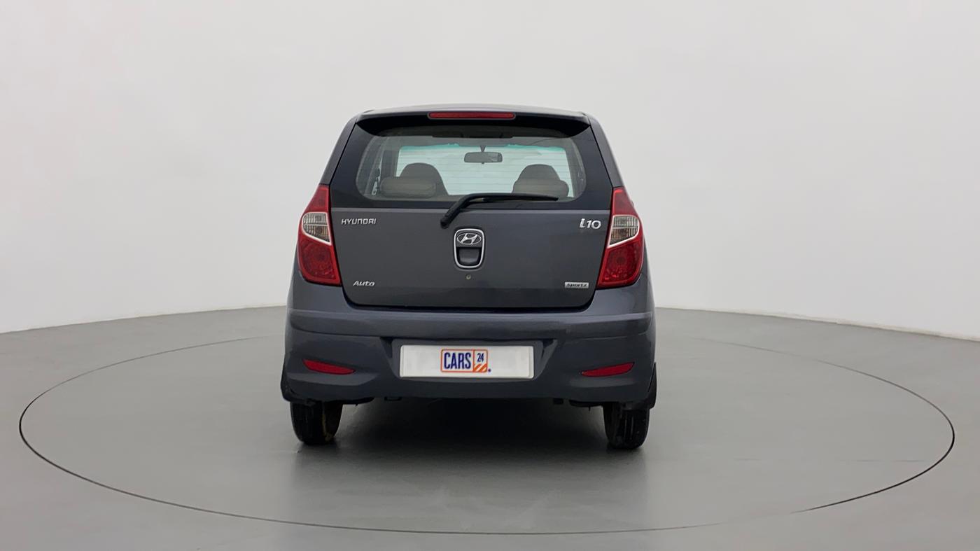 2012 Hyundai i10 SPORTZ 1.2 AT KAPPA2, Petrol, Automatic, 72,803 km, Back/Rear