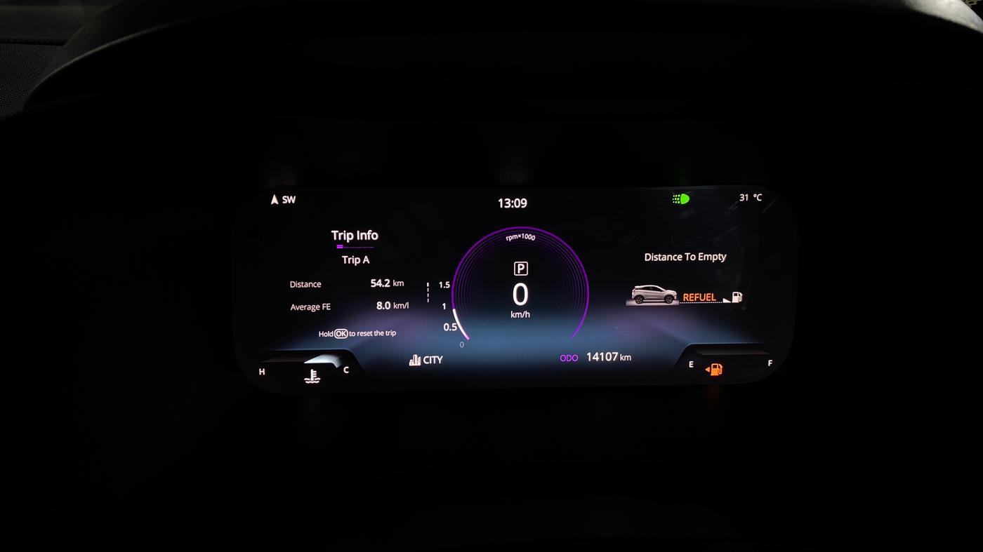 2024 Tata NEXON FEARLESS PURPLE + SUNROOF DCA DUAL TONE 1.2 PETROL, Petrol, Automatic, 14,133 km, Odometer Image