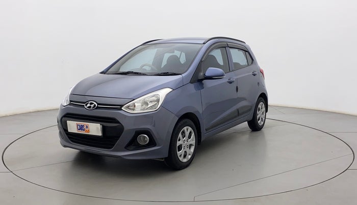 2016 Hyundai Grand i10 SPORTZ 1.2 KAPPA VTVT, Petrol, Manual, 56,532 km, Left Front Diagonal