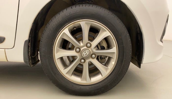 2015 Hyundai Grand i10 ASTA (O) 1.2 KAPPA VTVT, Petrol, Manual, 87,154 km, Right Front Wheel