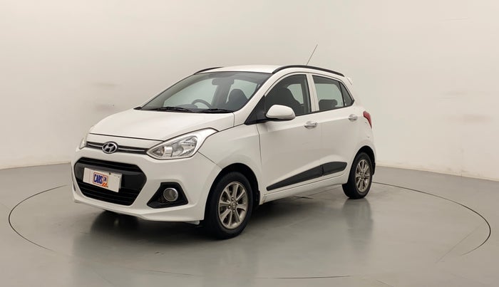 2015 Hyundai Grand i10 ASTA (O) 1.2 KAPPA VTVT, Petrol, Manual, 87,154 km, Left Front Diagonal