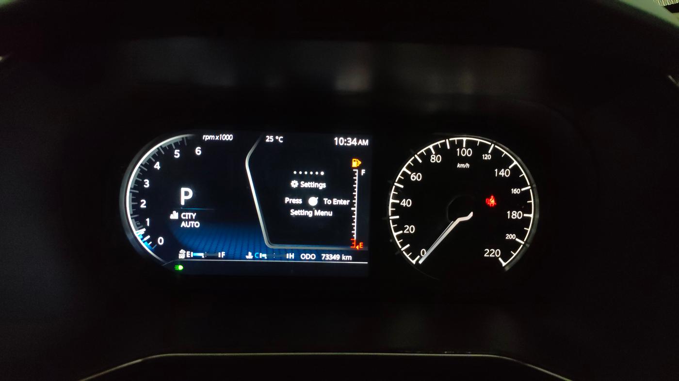 2022 Tata Harrier XZA PLUS 2.0L, Diesel, Automatic, 73,348 km, Odometer Image