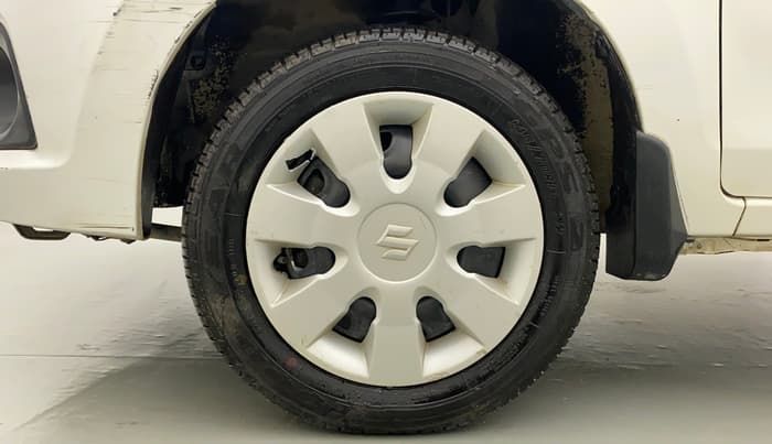 2014 Maruti Alto K10 VXI AMT, Petrol, Automatic, 62,514 km, Left Front Wheel