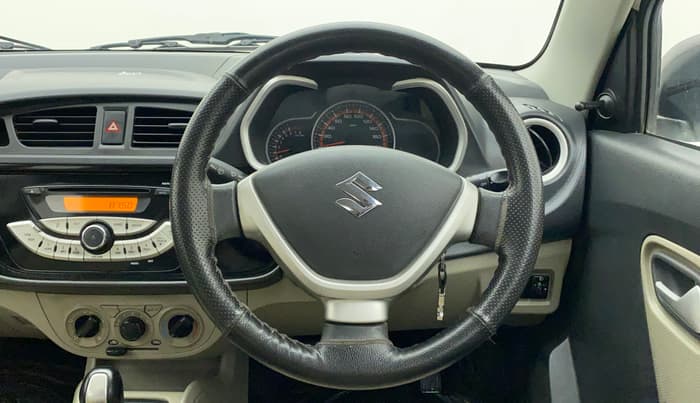 2014 Maruti Alto K10 VXI AMT, Petrol, Automatic, 62,514 km, Steering Wheel Close Up
