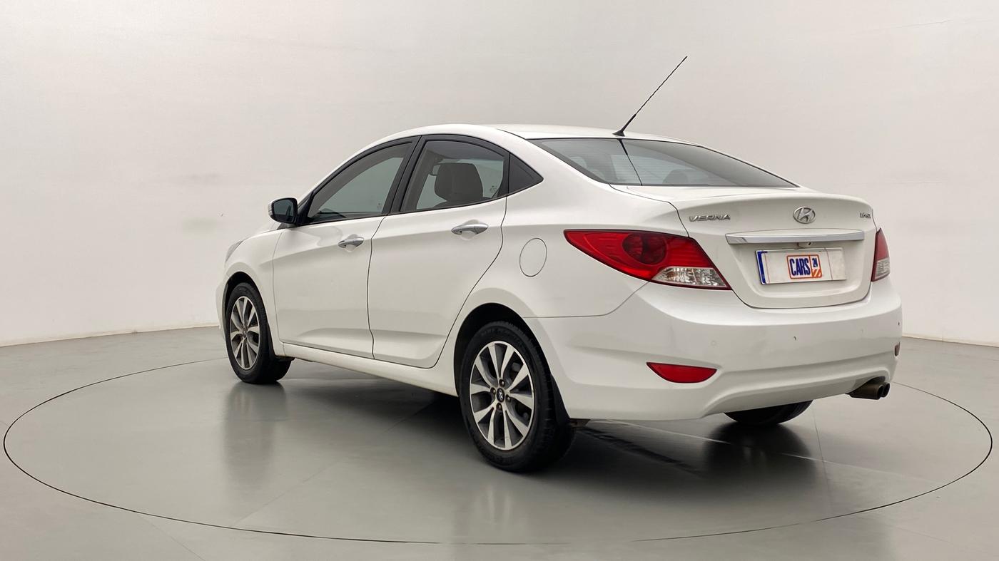 2014 Hyundai Verna FLUIDIC 1.6 SX CRDI, Diesel, Manual, 68,504 km, Left Back Diagonal