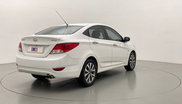 2014 Hyundai Verna FLUIDIC 1.6 SX CRDI, Diesel, Manual, 68,504 km, Right Back Diagonal