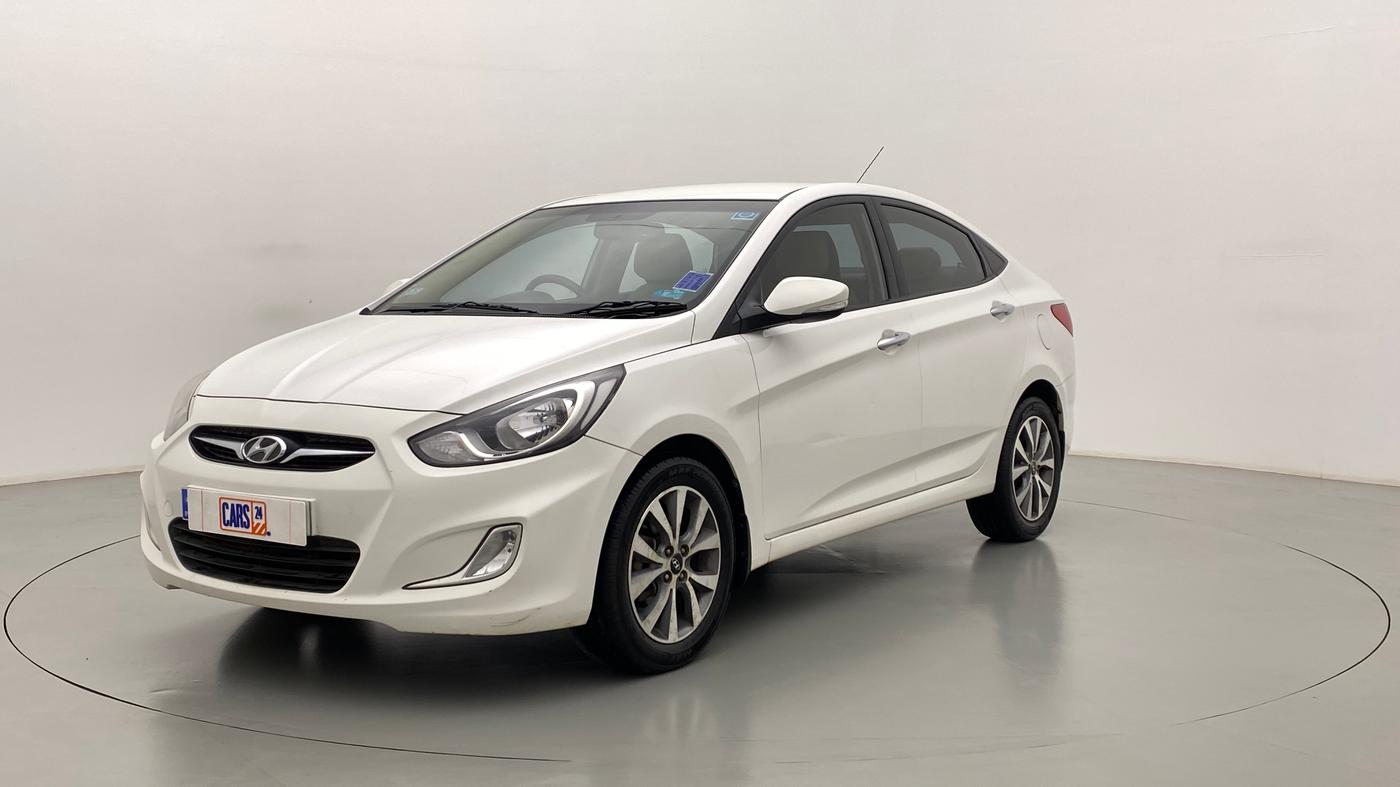 2014 Hyundai Verna FLUIDIC 1.6 SX CRDI, Diesel, Manual, 68,504 km, Left Front Diagonal