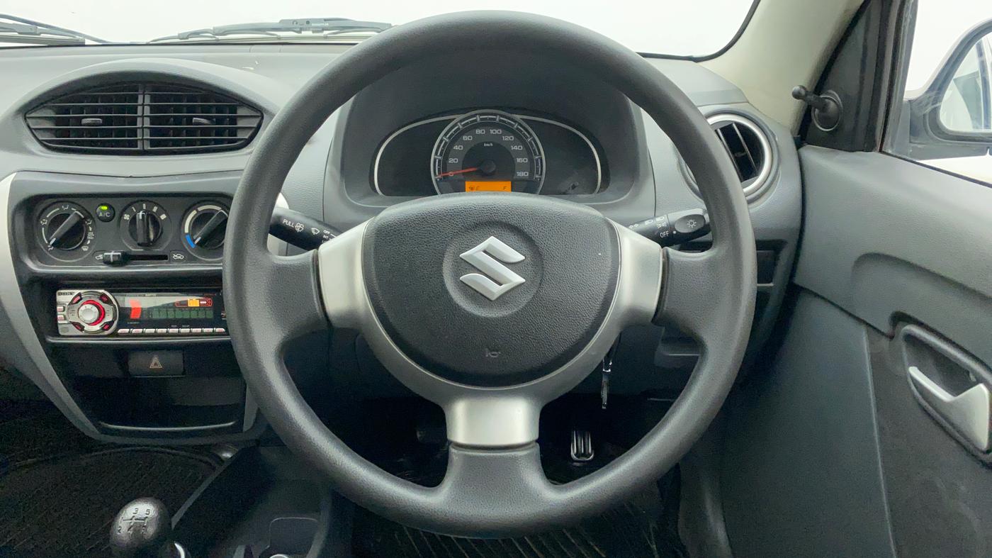 2013 Maruti Alto 800 LXI, Petrol, Manual, 32,212 km, Steering Wheel Close Up