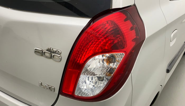 2013 Maruti Alto 800 LXI, Petrol, Manual, 32,212 km, Right tail light - Reverse gear light not functional