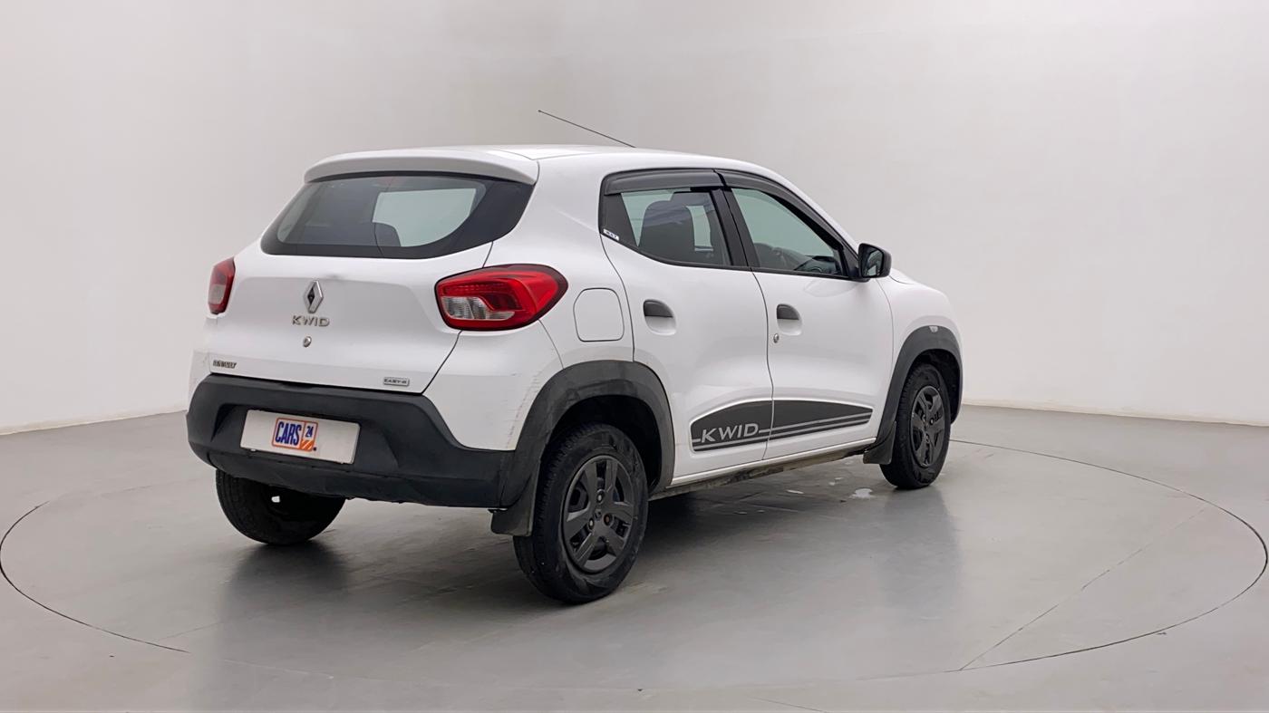 2019 Renault Kwid RXT 1.0 EASY-R AT OPTION, Petrol, Automatic, 18,781 km, Right Back Diagonal