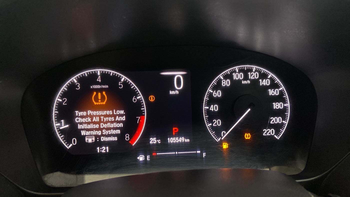 2021 Honda City 1.5L I-VTEC ZX CVT, Petrol, Automatic, 1,05,549 km, Odometer Image