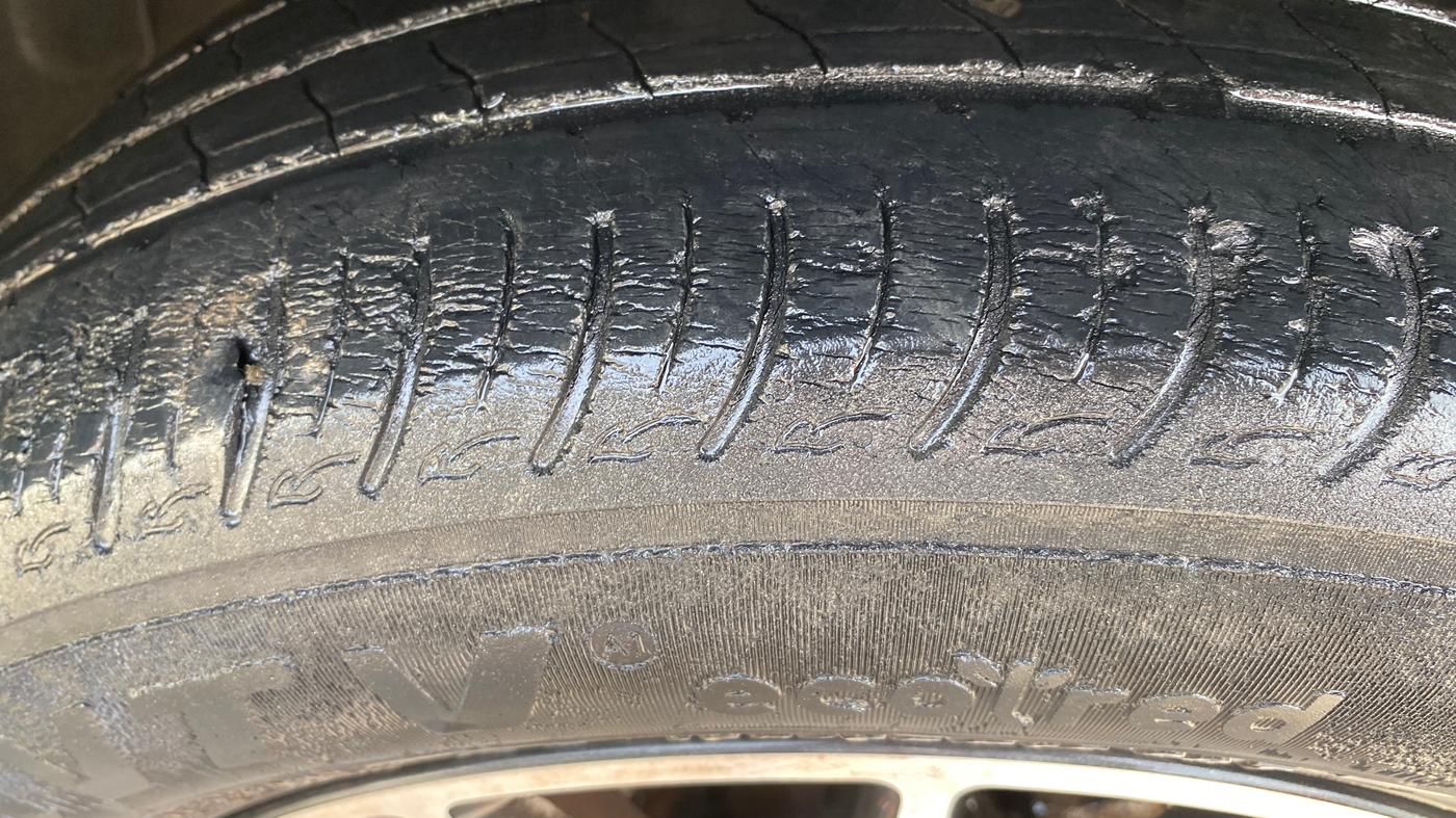 2019 Maruti Baleno DELTA PETROL 1.2, Petrol, Manual, 73,017 km, Right Front Tyre Tread